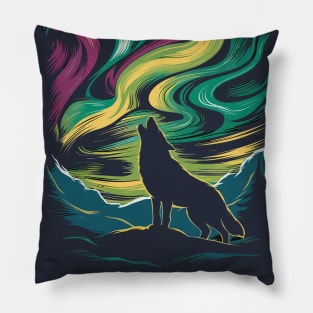 Northern Lights, Aurora Borealis Pillow