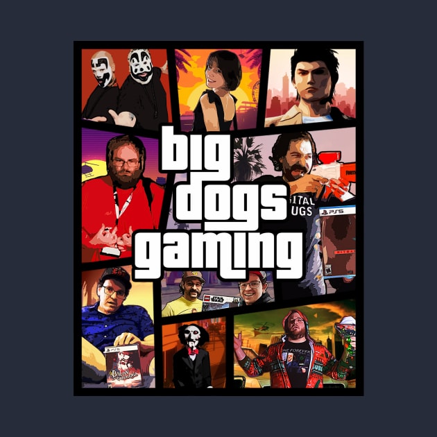 Big Dogs Gaming - GTA Game Cover by naraic101