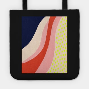 Abstract yellow rain, Abstraction Tote