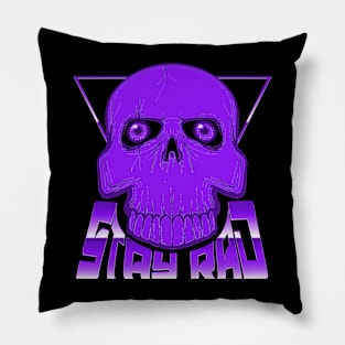 STAY RAD (SKULL) #4 NOISE Pillow