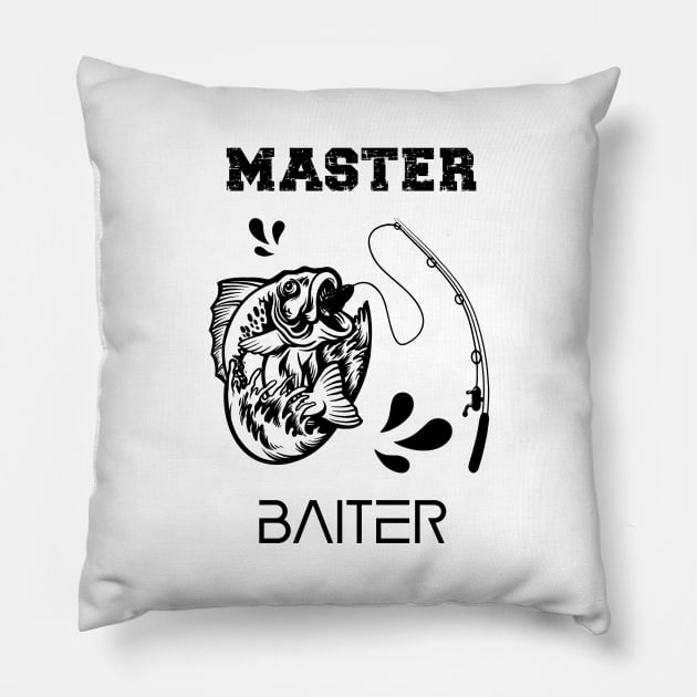 Master Baiter Pillow by Athikan