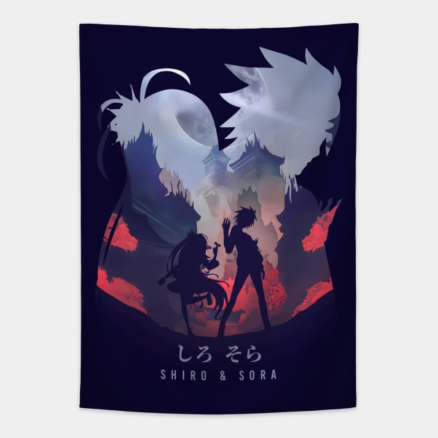 No Game No Life - Dark Illusion Tapestry by The Artz