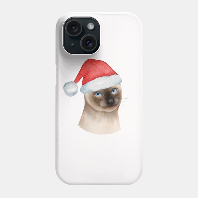 Cute And Lovely Animals With Christmas Phone Case by AbstractArt14