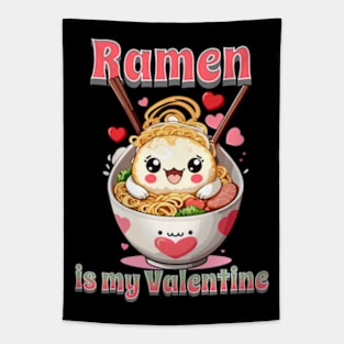 Valentines day Ramen is my Valentine Tapestry