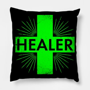 Queue Up for Healer Pillow