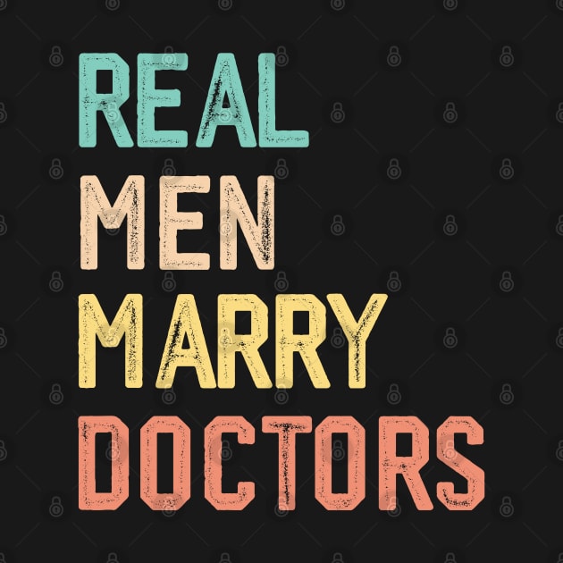 Vintage Husband Married doctors Husband Engagement doctors by Printopedy