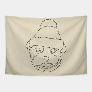 Dog hat Tapestry