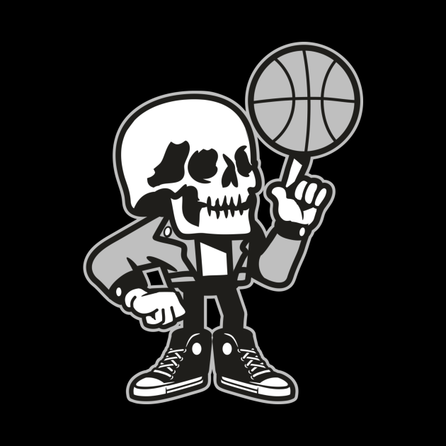 basketball skull - Basketball - Phone Case | TeePublic