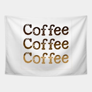 Coffee Coffee Coffee Tapestry