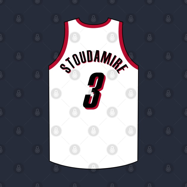 Damon Stoudamire Portland Jersey Qiangy by qiangdade