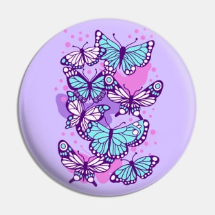 Y2K Butterflies Pin