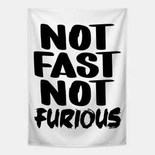 Not Fast Not Furious Tapestry