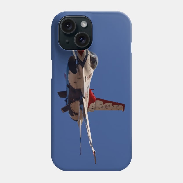 Thunderbird F-16C Solo no background Phone Case by acefox1