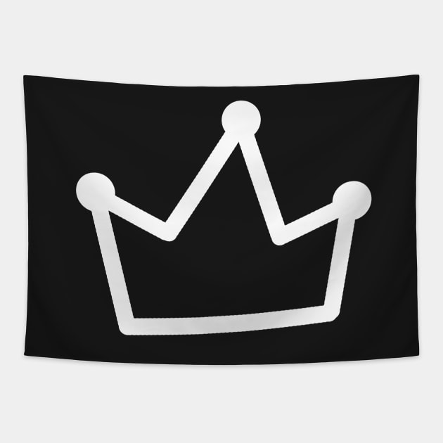 King - Crown Tapestry by AwesomeSauce