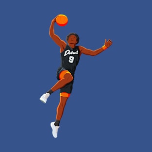 Ausar Thompson - Detroit Pistons Basketball T-Shirt