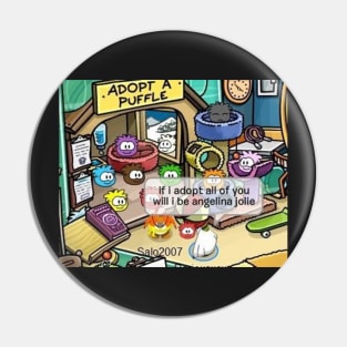 club penguin Pin