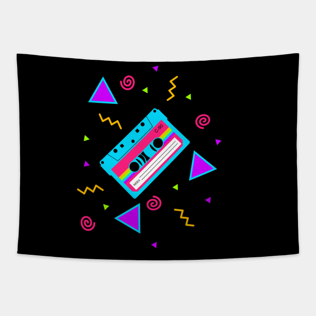 80s audio tape Tapestry by ElectricPeacock