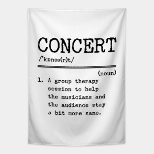 Funny Concert Definition Tapestry