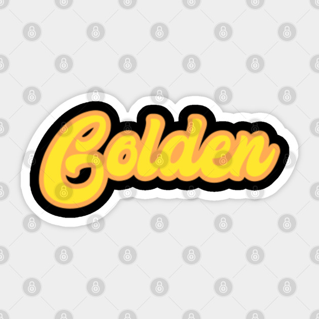 Harry Styles Golden Harry Styles Sticker Teepublic