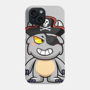 Baby Monster Grey Pirate Phone Case