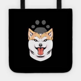 dog-head-illustration-premium-artwork Tote