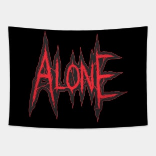 Alone Tapestry