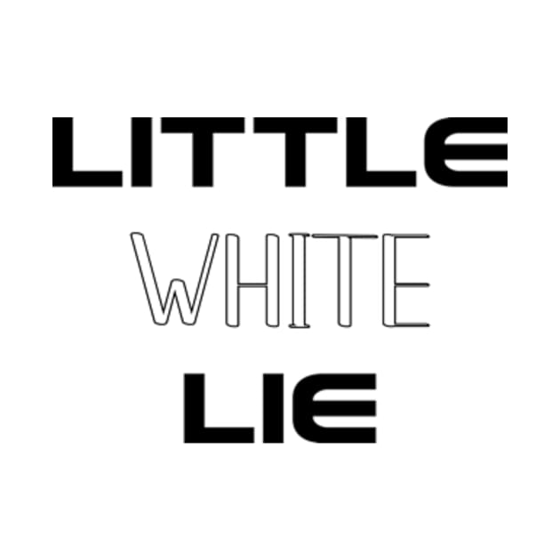 Little white lie by FancyDigitalPrint