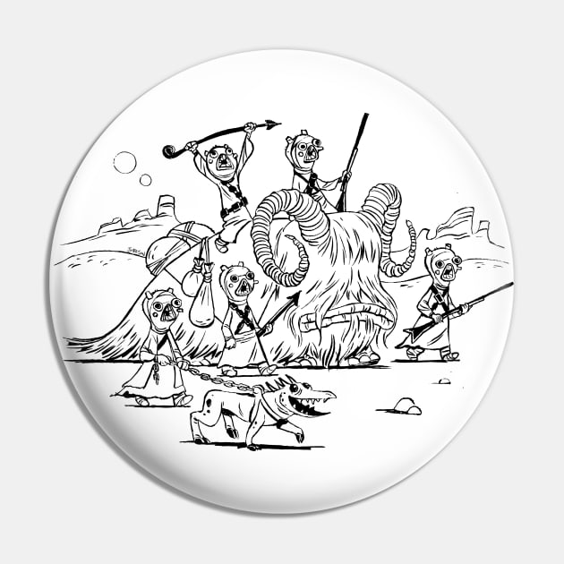 Tusken Raiders Line Pin by JimBryson