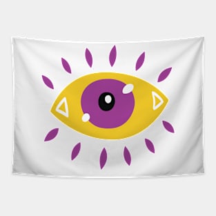 Eye For Evil Protection Tapestry