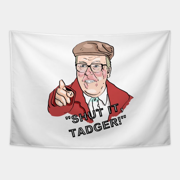 Winston. Still Game. Tapestry by BarnesComicArt