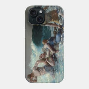 Undertow by Winslow Homer Phone Case