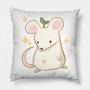 Cute Mouse illustration Pillow