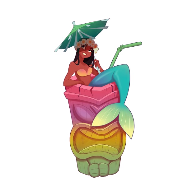 tiki drink by melivillosa