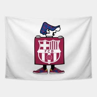 Visca Barca Tapestry