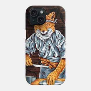 chef fox make shusi Phone Case