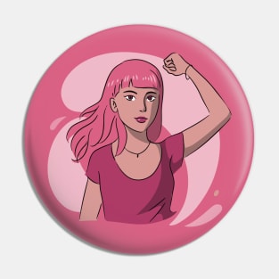 The Future is Female | Fierce Woman Pin