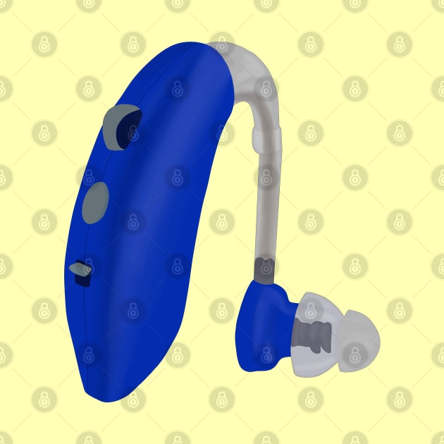 A Blue Hearing Aid by DiegoCarvalho