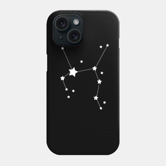 Sagittarius Stars Zodiac Constellation Phone Case by Korry