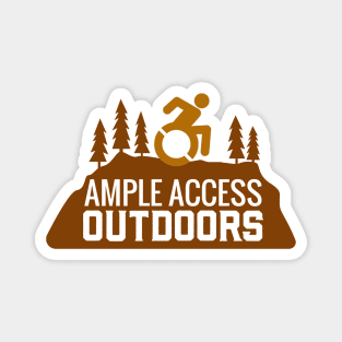 Ample Access Outdoors Trailblazer Logo Magnet