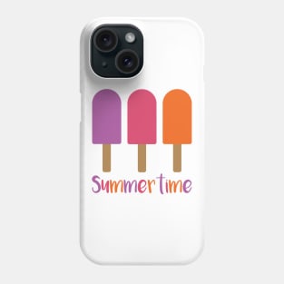 Bright Tasty Summertime Ice Cream Lollies Phone Case