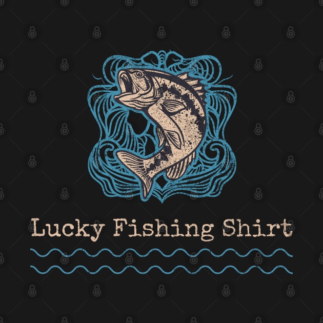 lucky fishing shirt by irvanelist