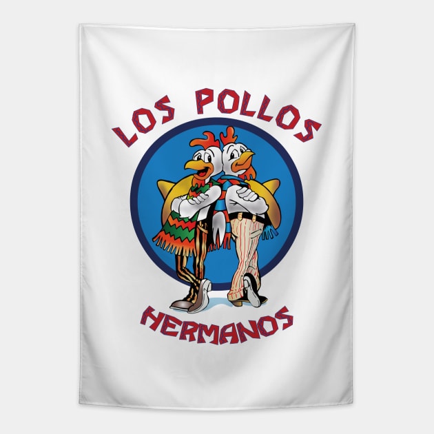 Los Pollos Hermanos Tapestry by KerzoArt