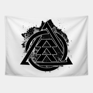 Interlocked Triangle and Circle Tapestry