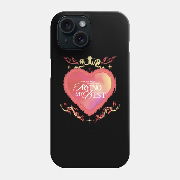 Trying Phone Case by YolandaPDF