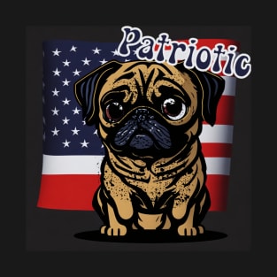 pug 4th of july T-Shirt