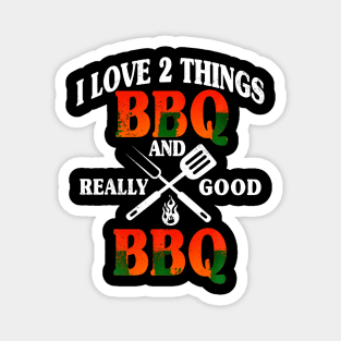 BBQ Grilling Lover Chef Brisket Barbecue Cook Grill Meat Magnet