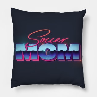 Soccer Mom / / / 80s styled retro design Pillow