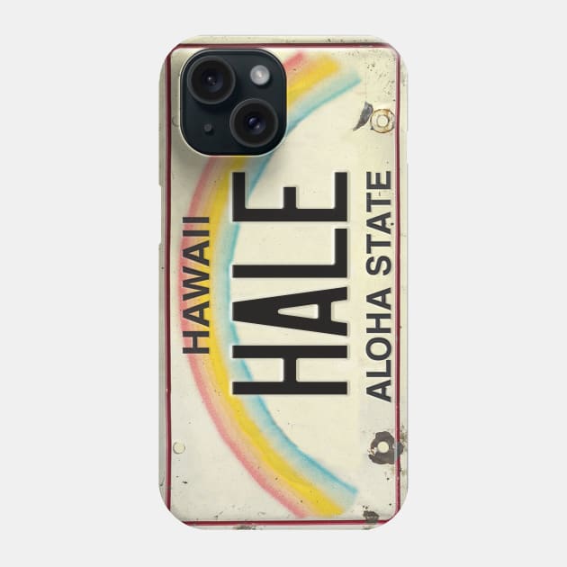 Hale Vintage Hawaii License Plate Phone Case by HaleiwaNorthShoreSign