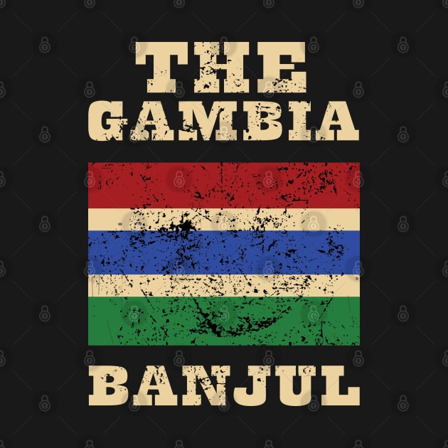 Flag of The Gambia by KewaleeTee