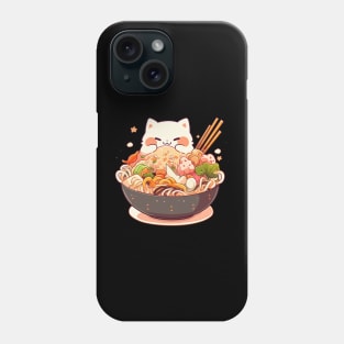cat noodles Phone Case